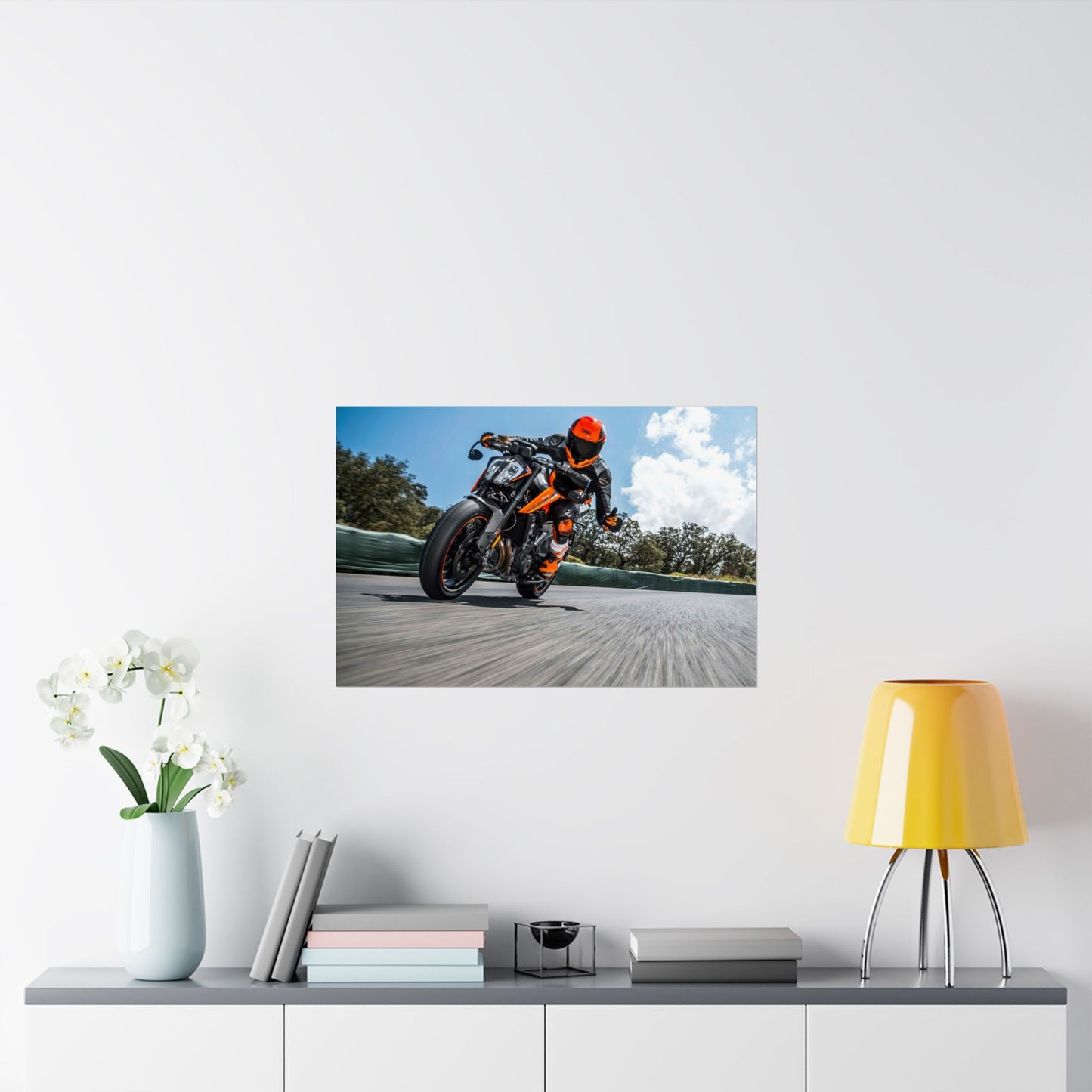 KTM 790 Duke Horizontal Poster