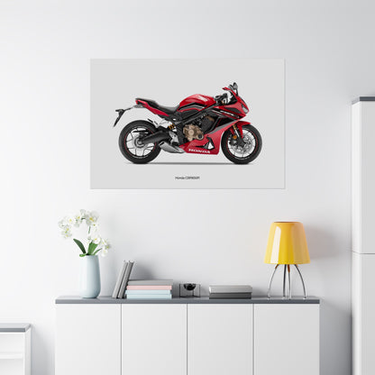 Honda CBR650R Horizontal Poster