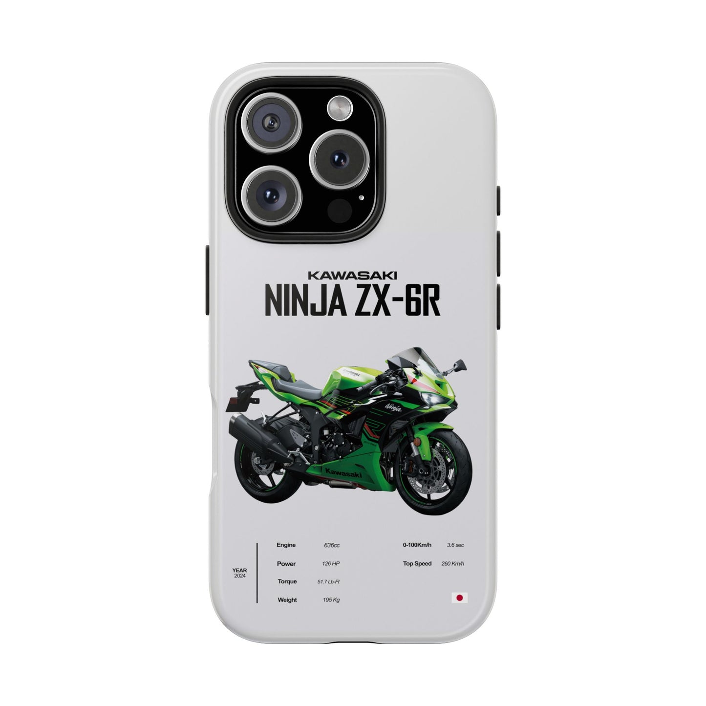 Kawasaki Ninja ZX-6R Tough Phone Case