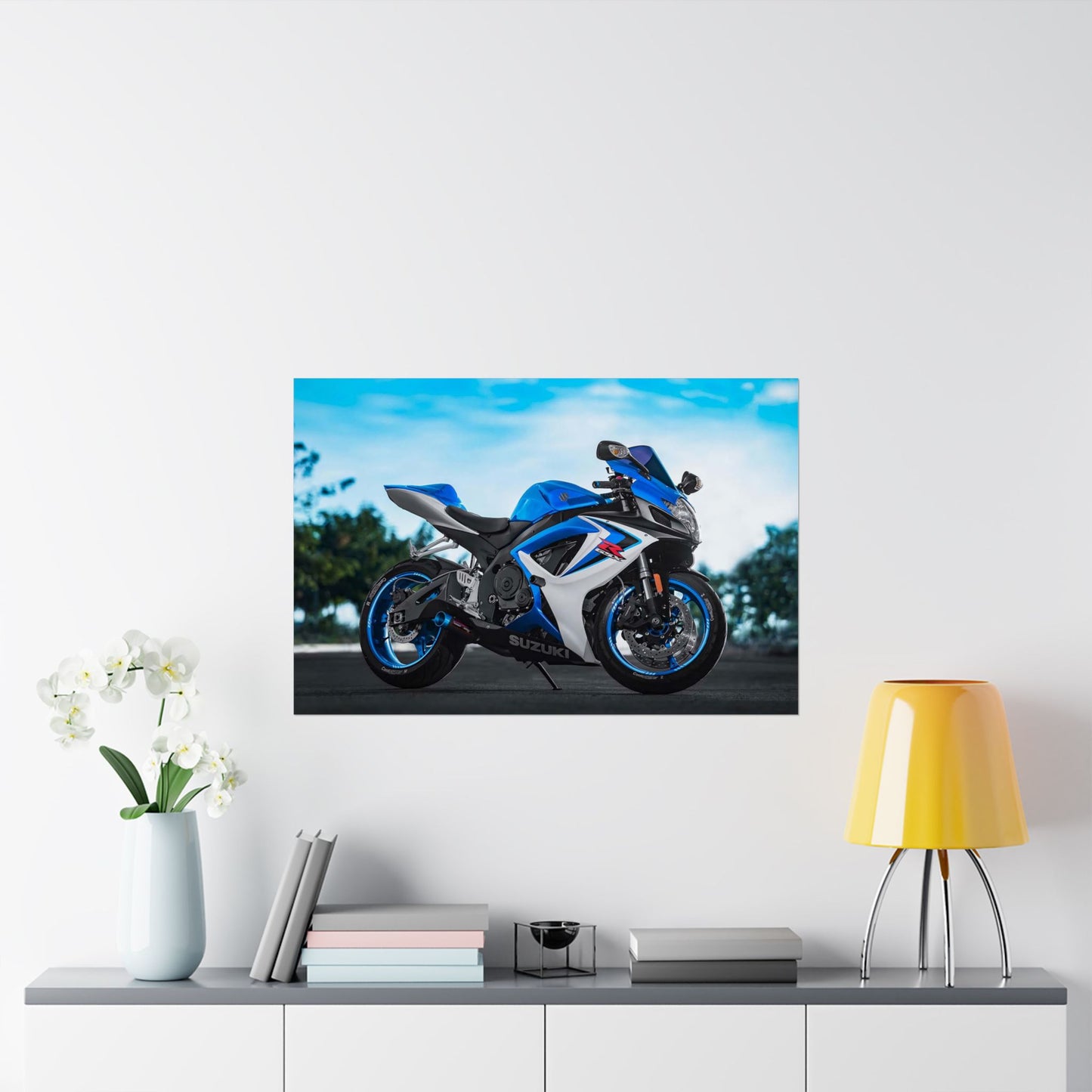 Suzuki GSX-R750 Horizontal Poster