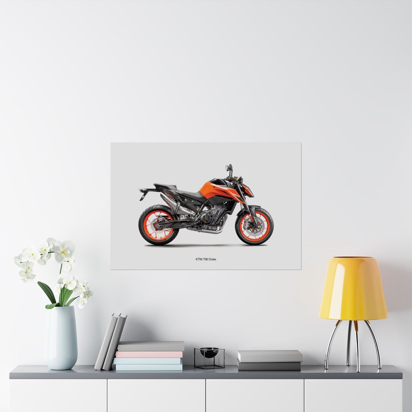 KTM 790 Duke Horizontal Poster