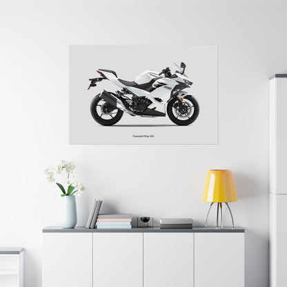 Kawasaki Ninja 400 Horizontal Poster