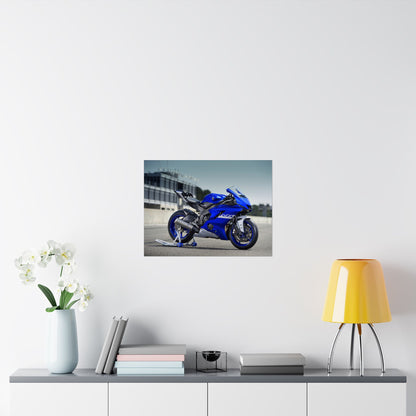 Yamaha R6 Horizontal Poster