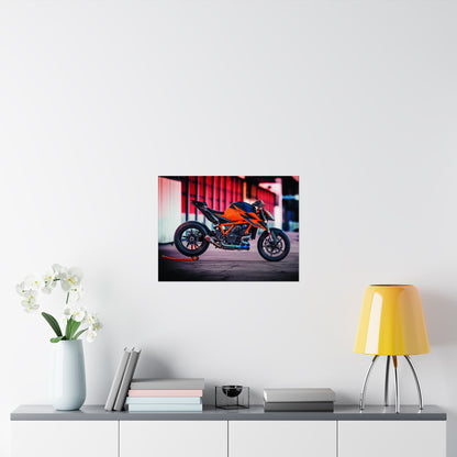 KTM 1290 Super Duke R Horizontal Poster