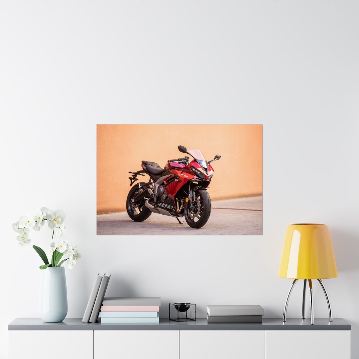 Triumph Daytona 660 Horizontal Poster