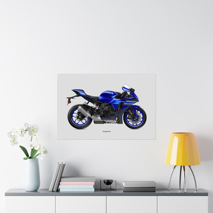 Yamaha R1 Horizontal Poster