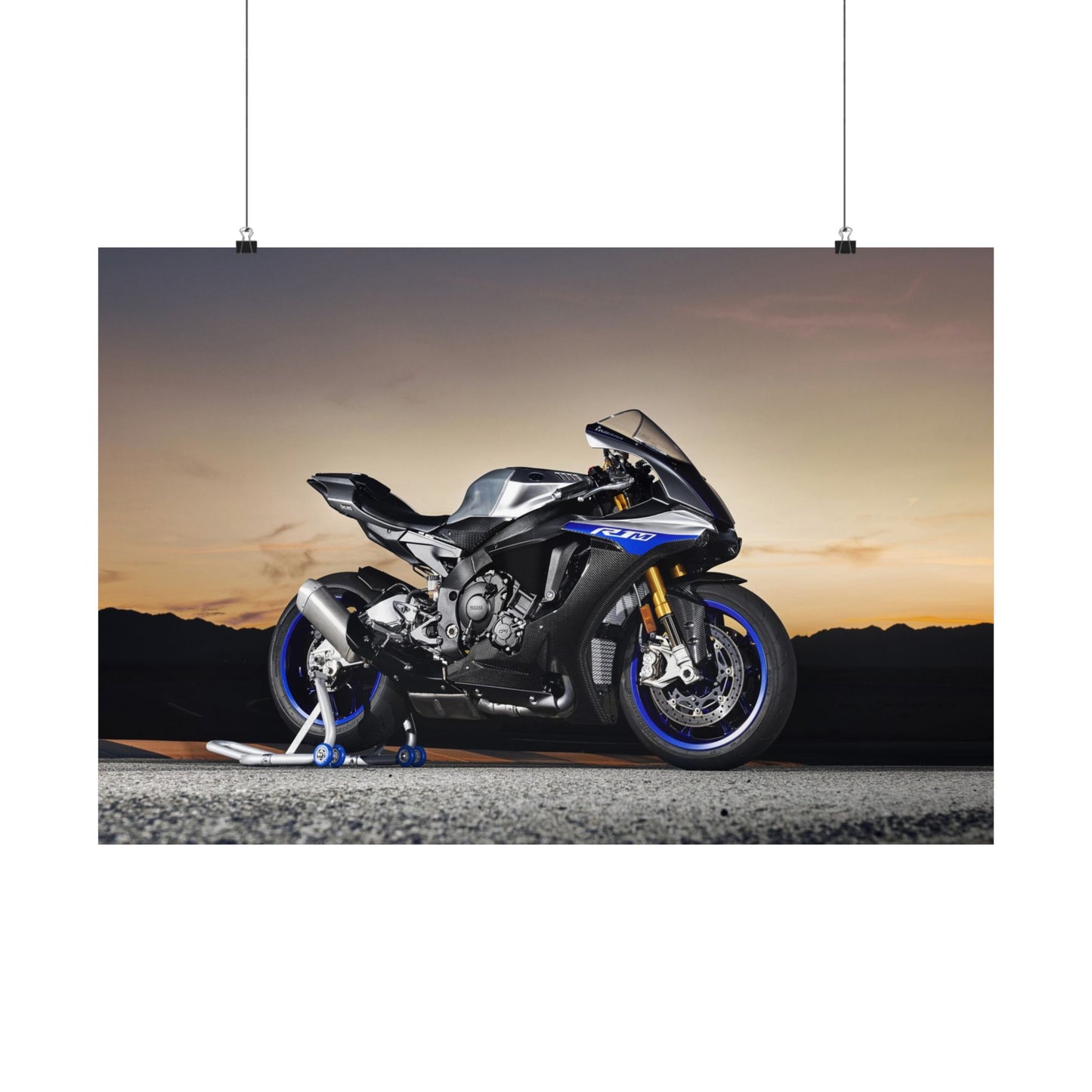 Yamaha R1M Horizontal Poster