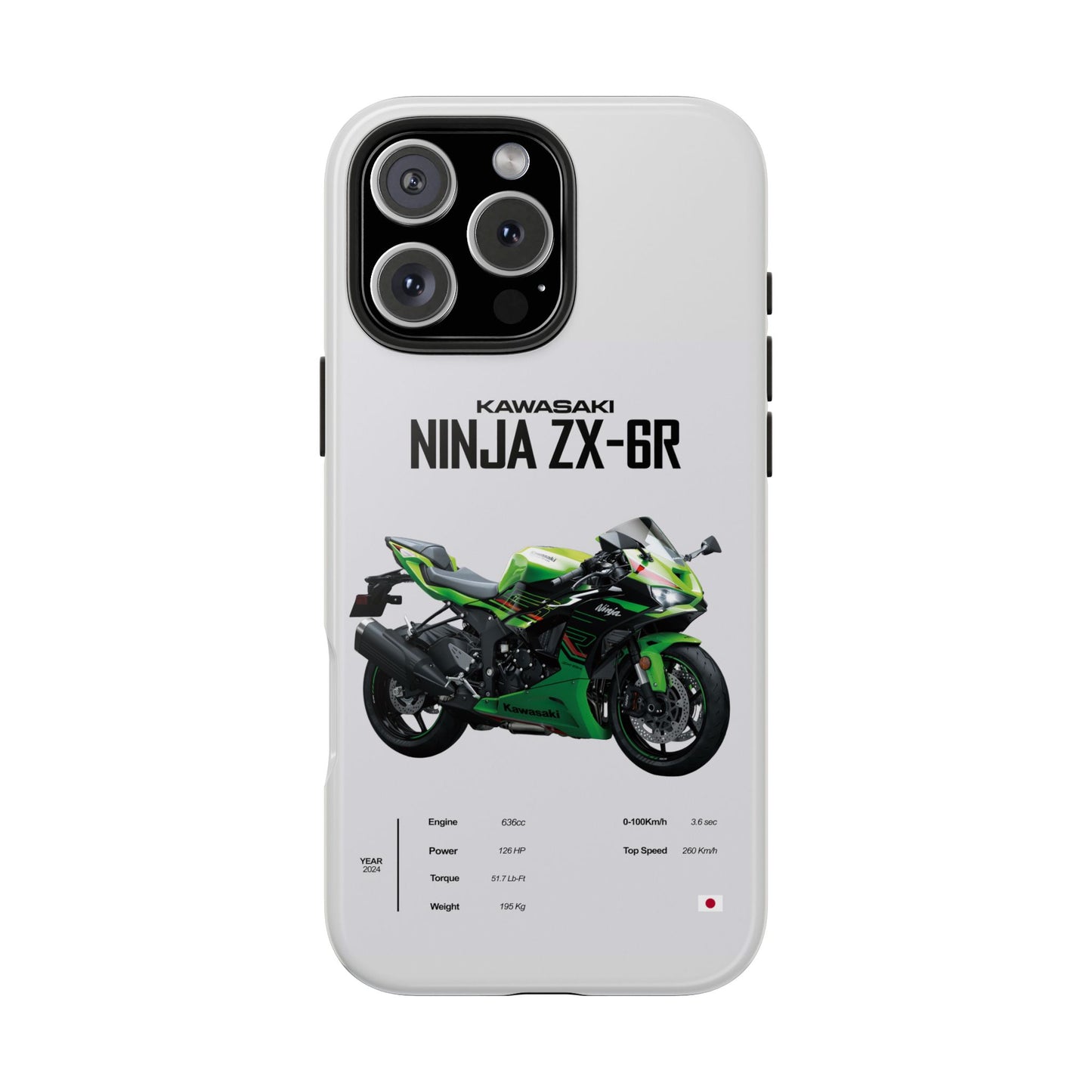 Kawasaki Ninja ZX-6R Tough Phone Case