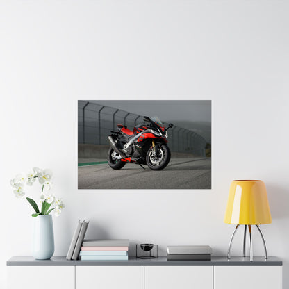 Aprila RSV4 Factory Horizontal Poster