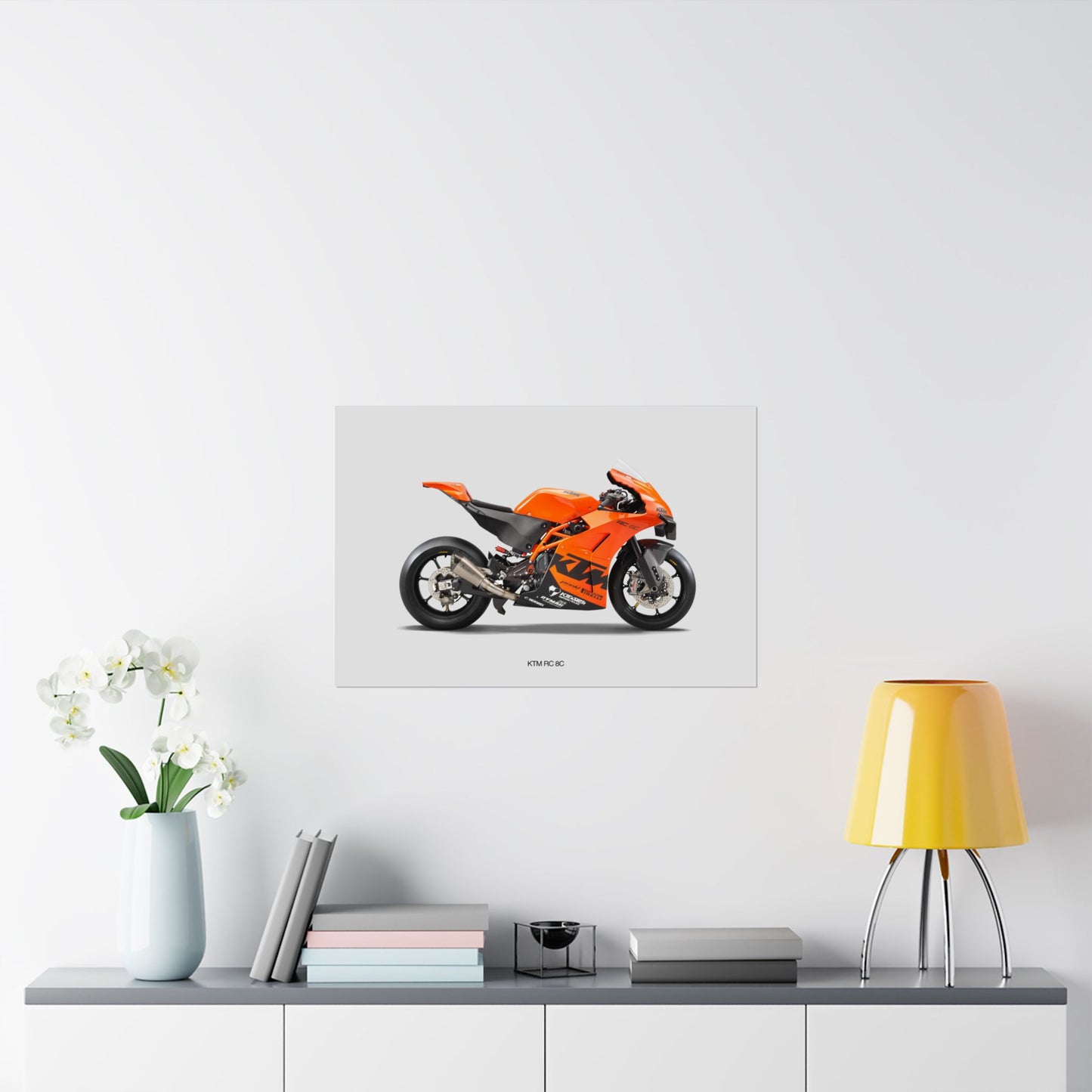 KTM RC 8C Horizontal Poster