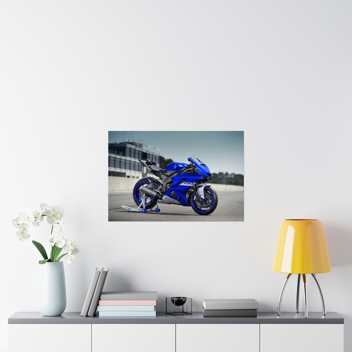 Yamaha R6 Horizontal Poster