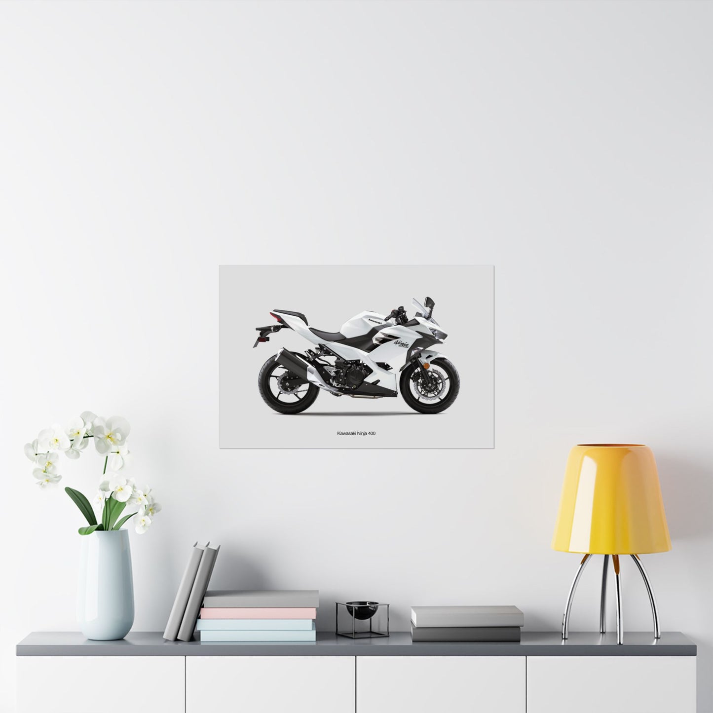 Kawasaki Ninja 400 Horizontal Poster