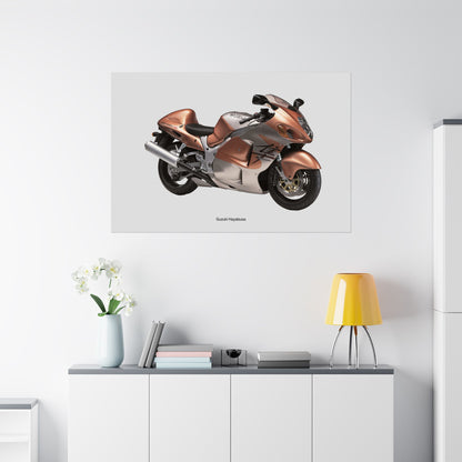 Suzuki Hayabusa Horizontal Poster