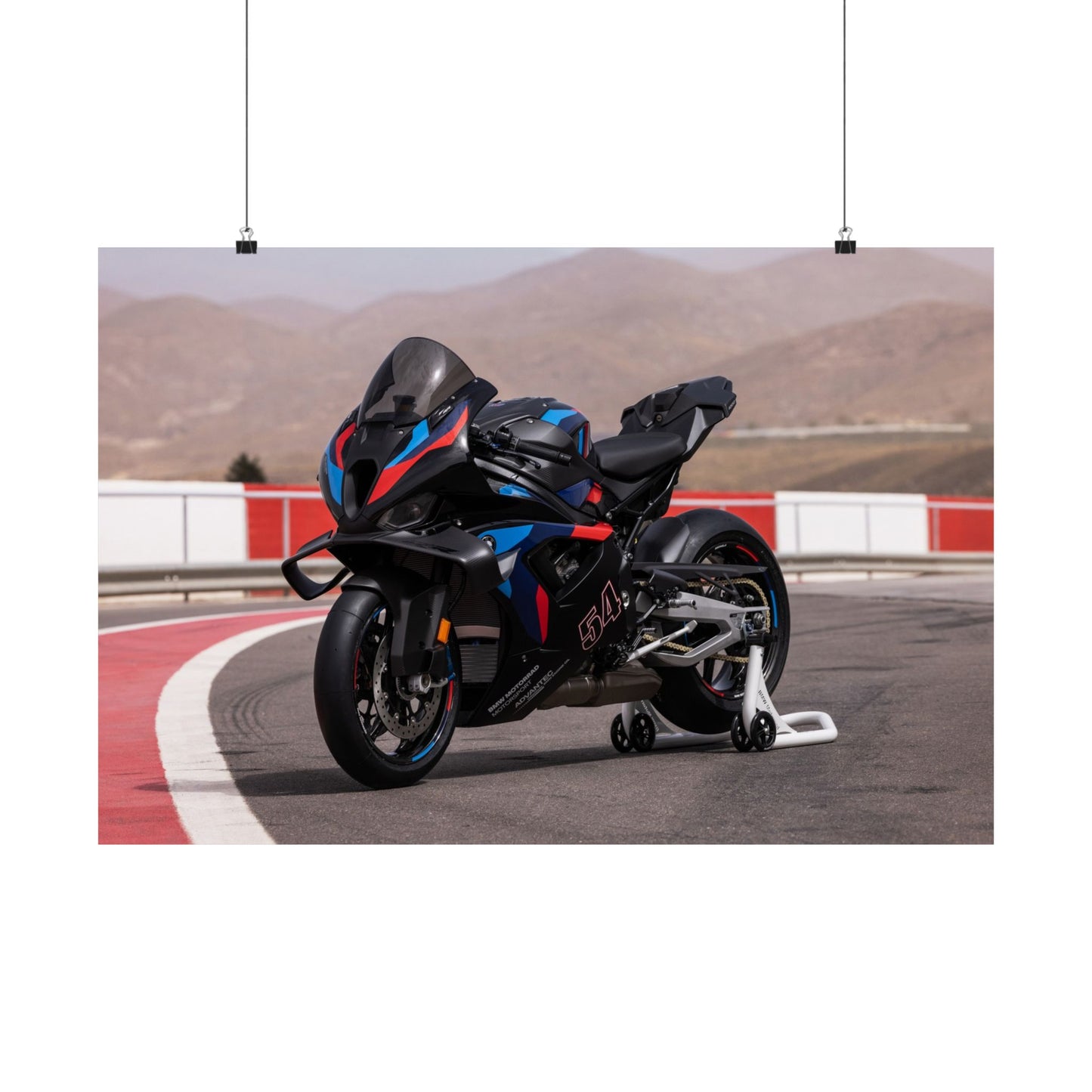 BMW M 1000 RR Horizontal Poster