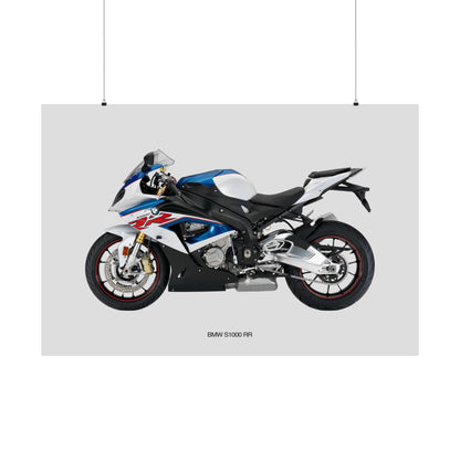 BMW S1000RR Horizontal Poster