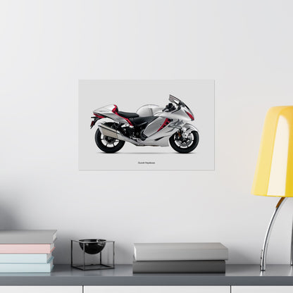 Suzuki Hayabusa Horizontal Poster