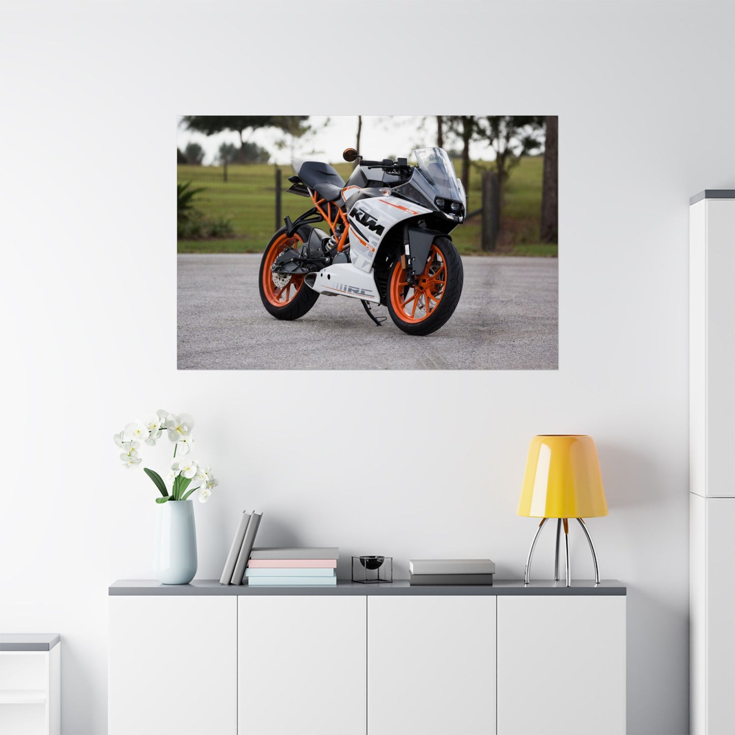 KTM RC 390 Horizontal Poster