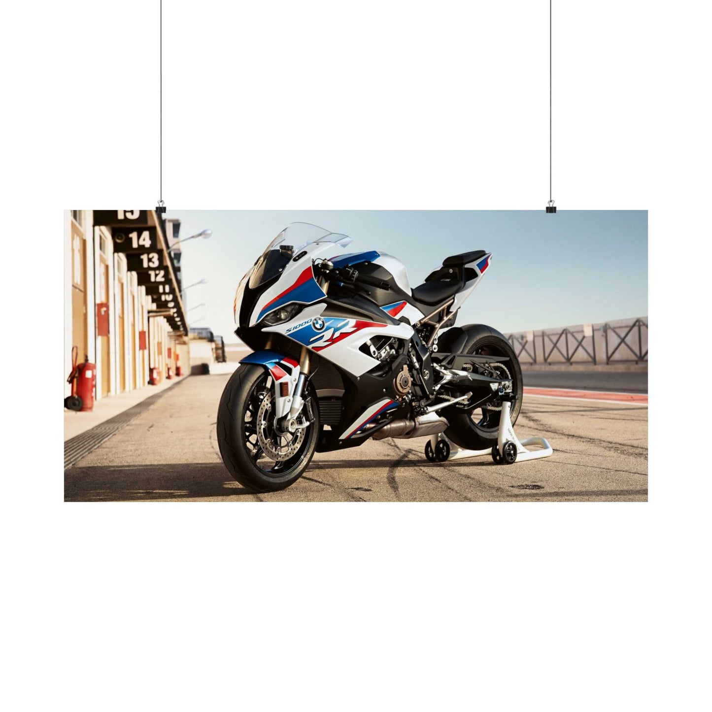 BMW S 1000 RR Horizontal Poster