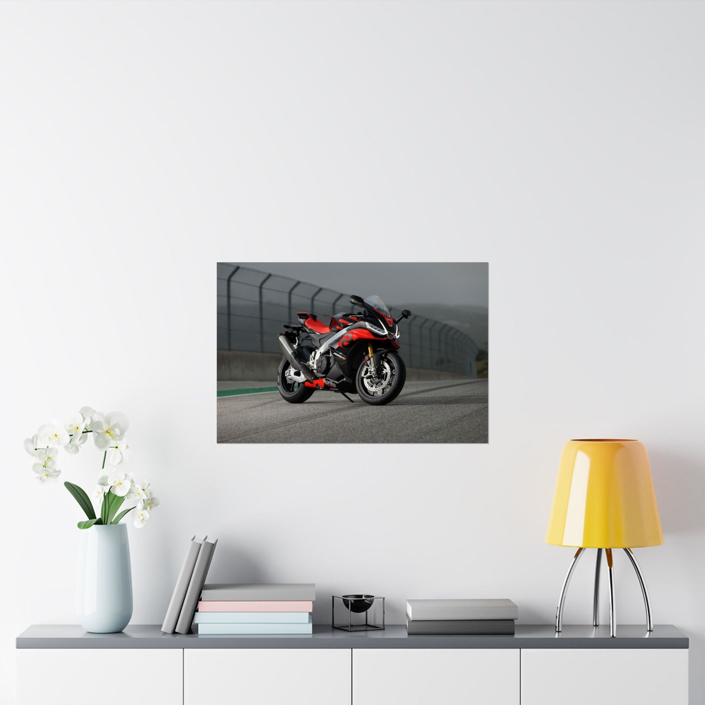 Aprila RSV4 Factory Horizontal Poster