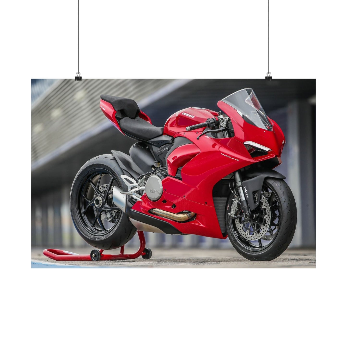 Ducati Panigale V2 Horizontal Poster