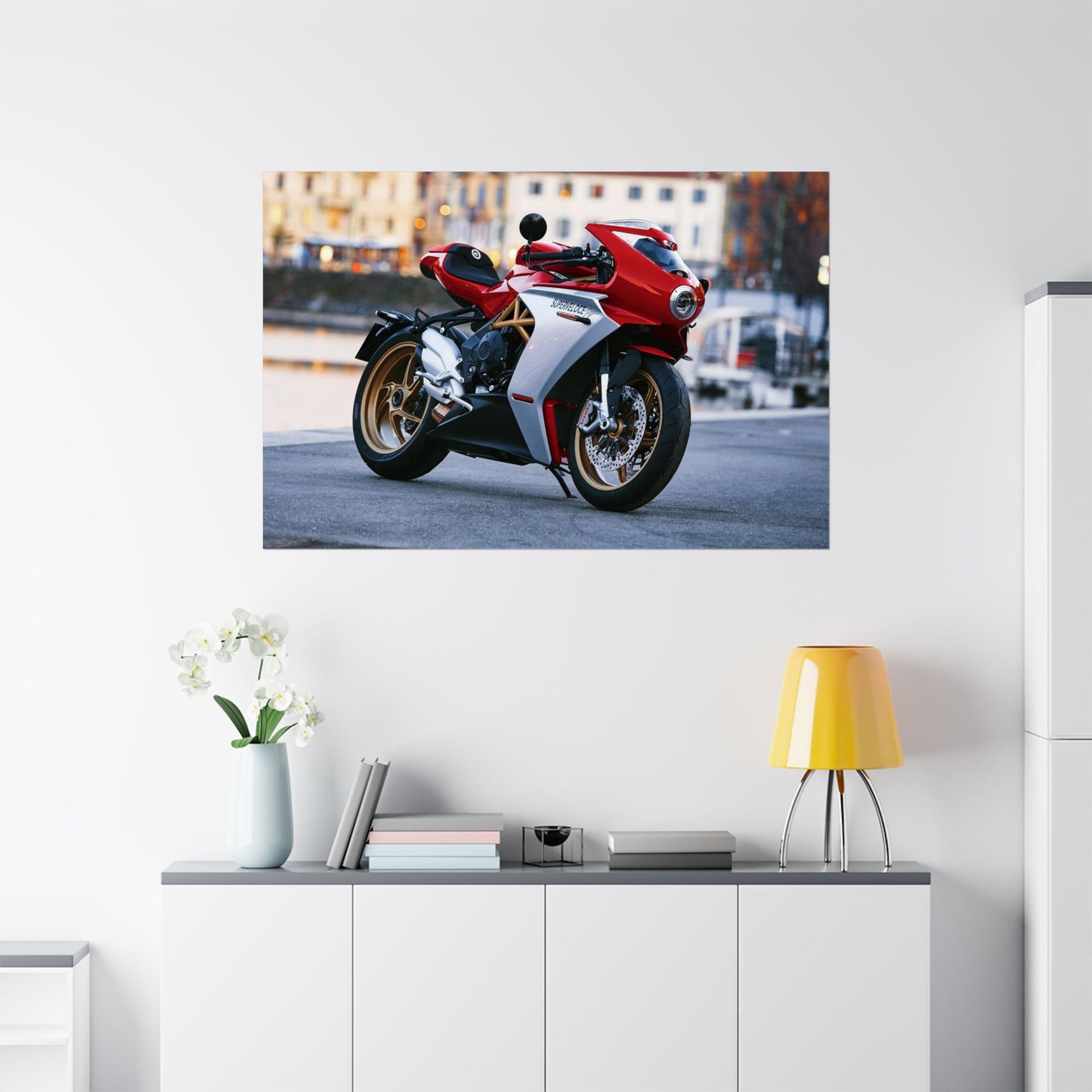 MV Agusta SuperVeloce 800 Horizontal Poster