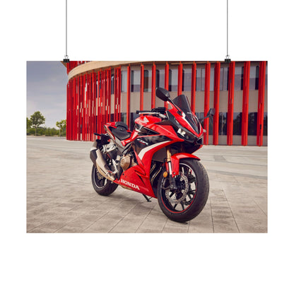 Honda CBR500R Horizontal Poster