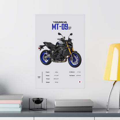 Yamaha MT-09 SP Vertical Poster