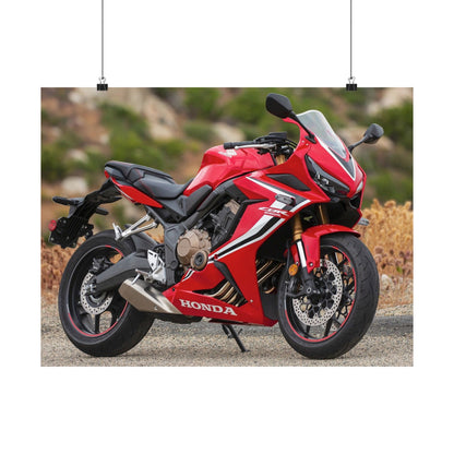 Honda CBR650R Horizontal Poster