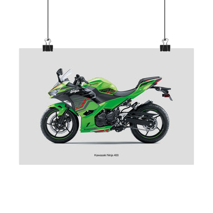 Kawasaki Ninja 400 Horizontal Poster