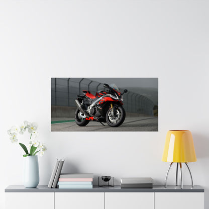 Aprila RSV4 Factory Horizontal Poster