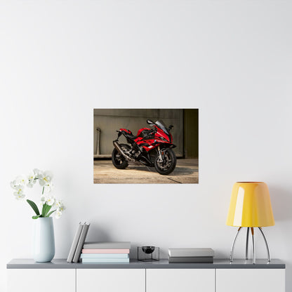 BMW S1000RR Horizontal Poster