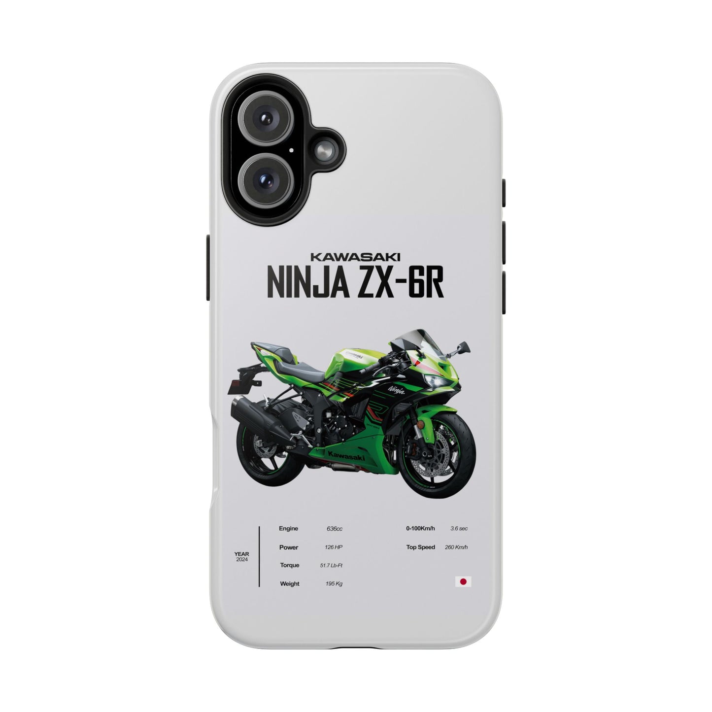 Kawasaki Ninja ZX-6R Tough Phone Case