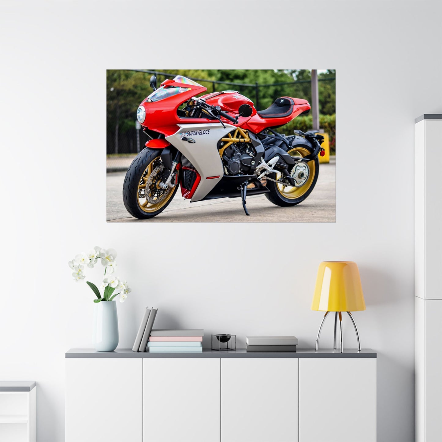 MV Agusta SuperVeloce 800 Horizontal Poster