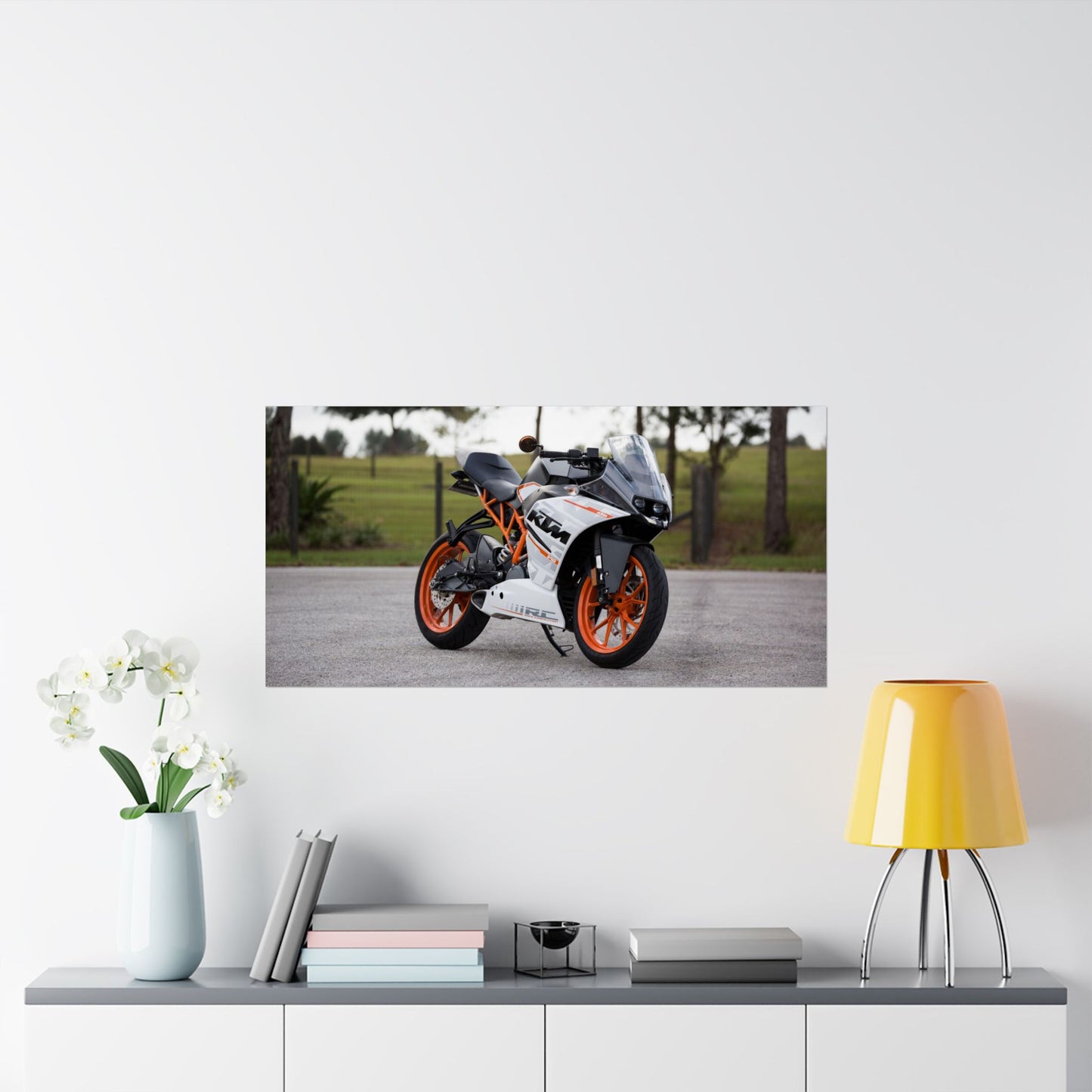 KTM RC 390 Horizontal Poster