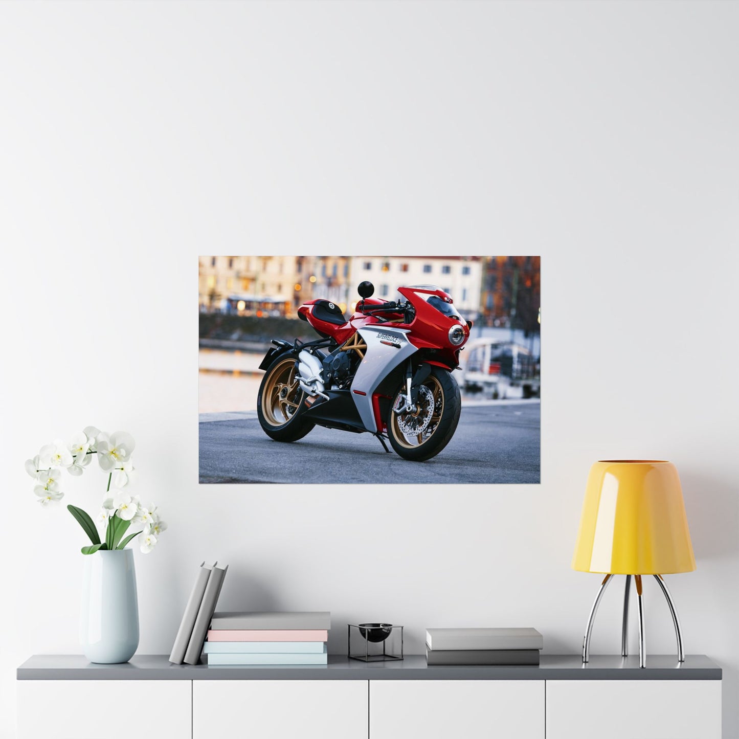 MV Agusta SuperVeloce 800 Horizontal Poster