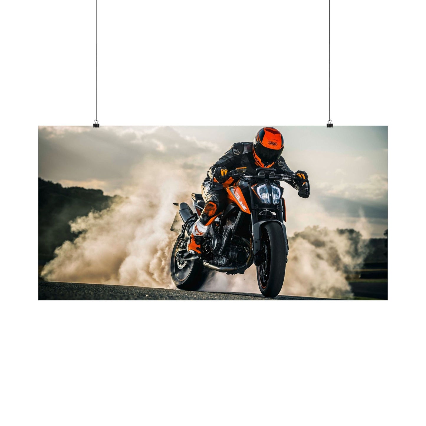 KTM 790 Duke Horizontal Poster