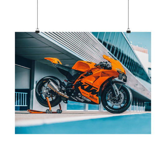 KTM RC 8C Horizontal Poster