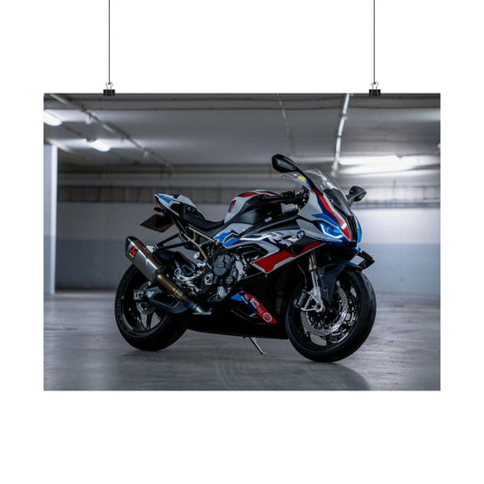 BMW S1000RR Horizontal Poster