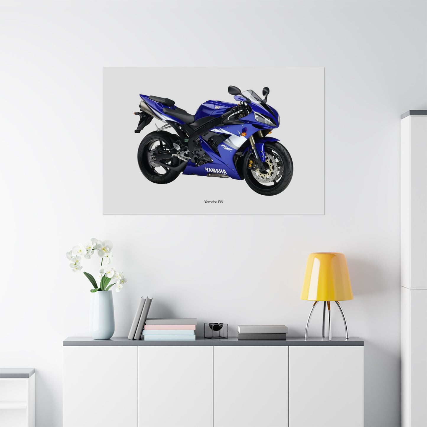 Yamaha R6 Horizontal Poster