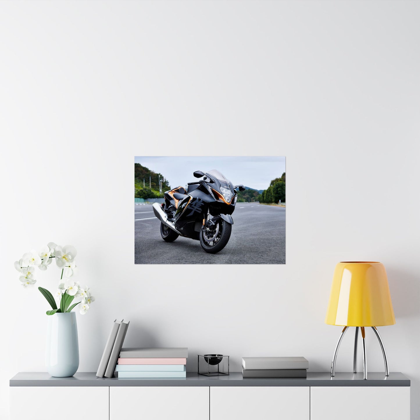 Suzuki Hayabusa Horizontal Poster