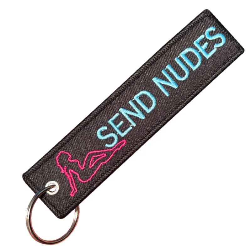 Send N*des Keychain