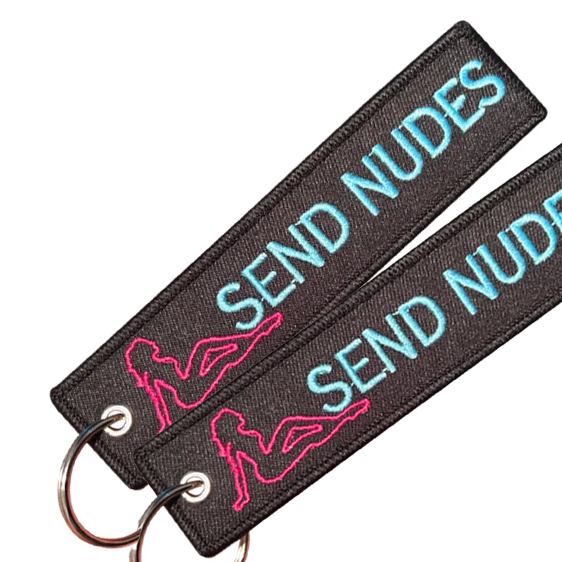 Send N*des Keychain