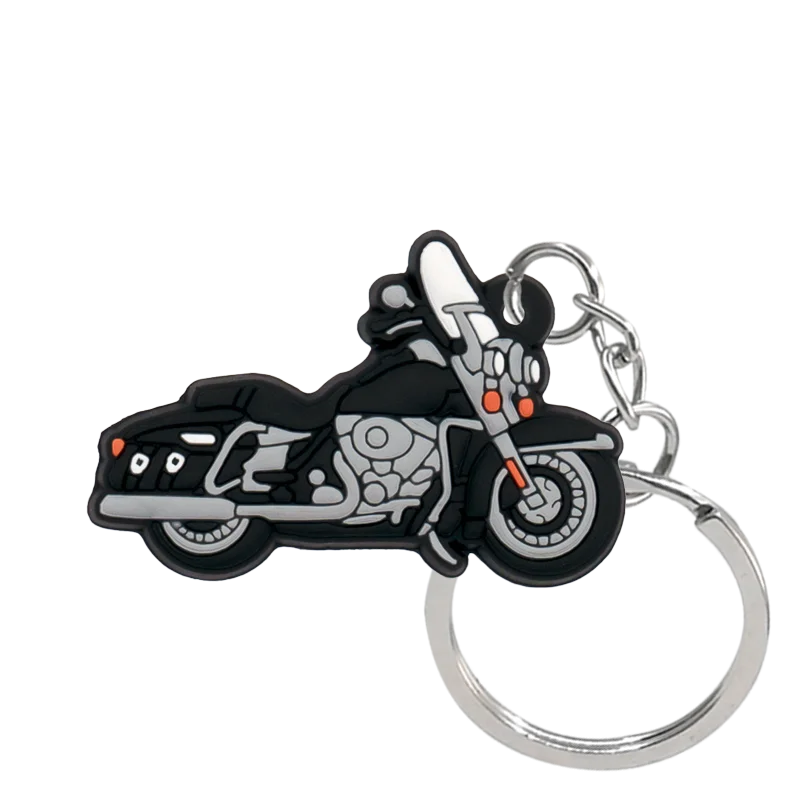 Motorcycle Rubber Keychain – Bike Keyring