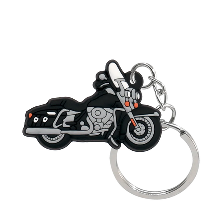 Motorcycle Rubber Keychain – Bike Keyring