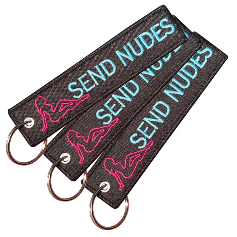 Send N*des Keychain