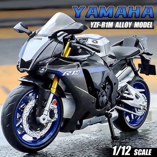 1:12 Yamaha YZF-R1M Diecast Model