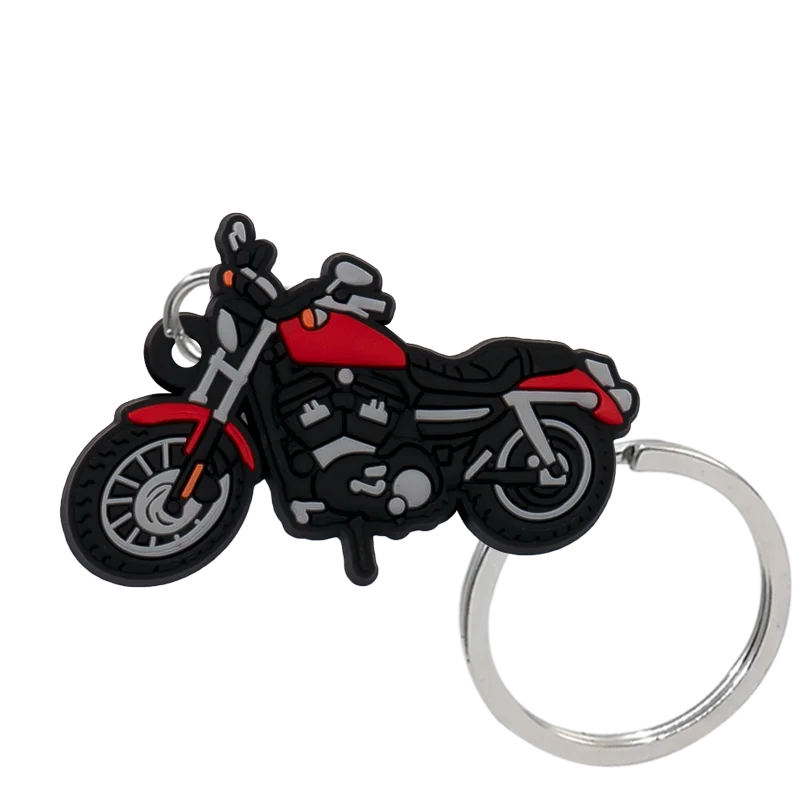 Motorcycle Rubber Keychain – Bike Keyring