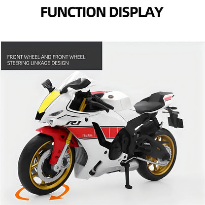 1:12 Yamaha YZF-R1M Diecast Model