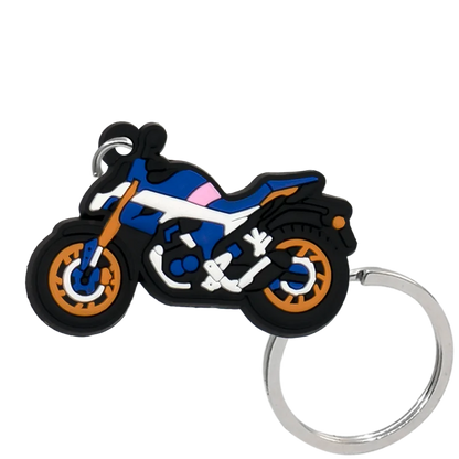 Motorcycle Rubber Keychain – Bike Keyring