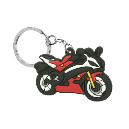 Motorcycle Rubber Keychain – Bike Keyring